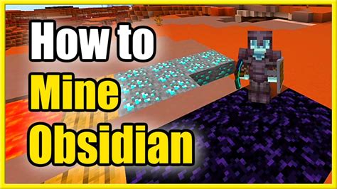 what pickaxe do you need to mine obsidian In the nether world, you need to find ancient debris